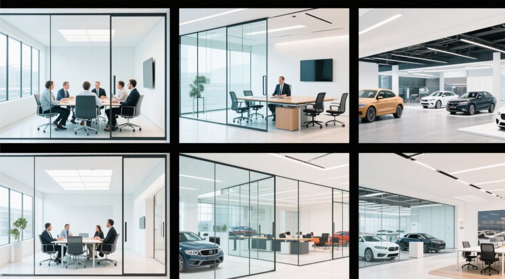 At TAGSi, we offer custom glass partition solutions tailored to your business needs.