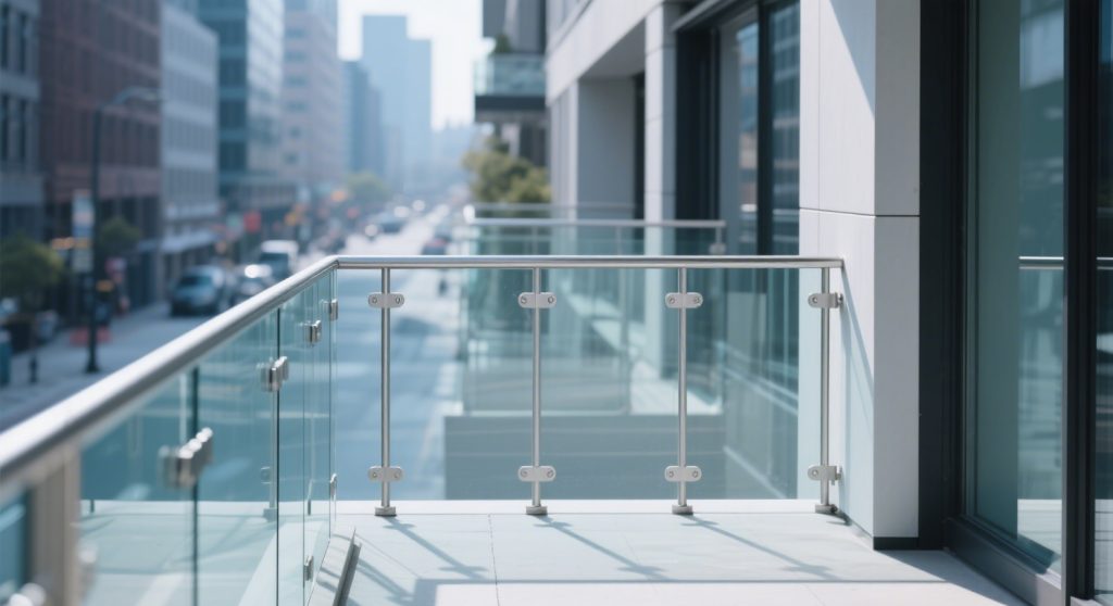 Point-Fixed (Spigot) Glass Railing System