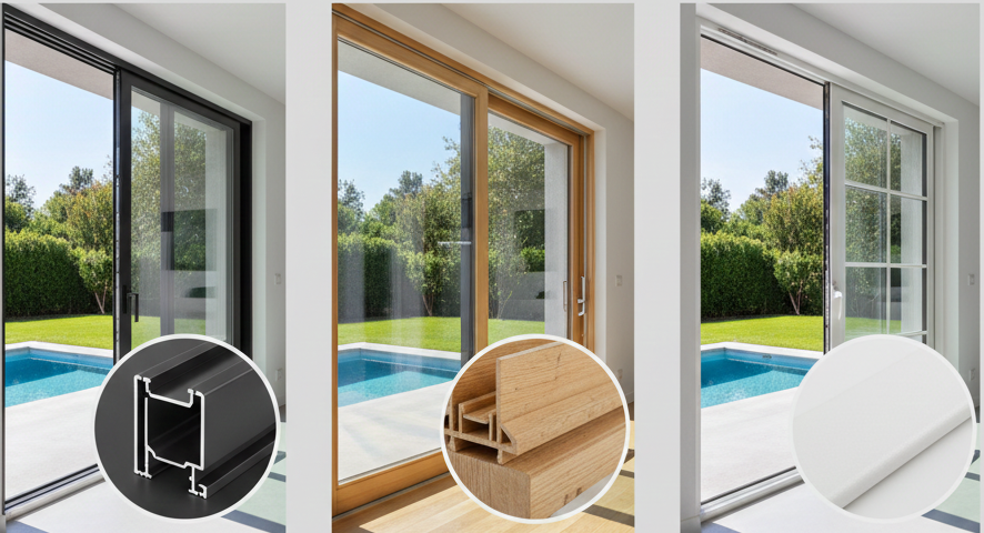 Sliding Glass Door Materials